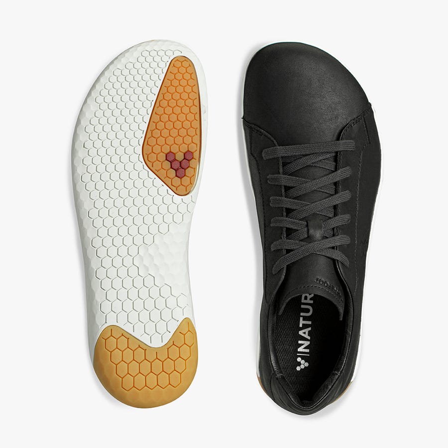 Vivobarefoot Geo Court II Vrijetijdsschoenen Heren Zwart | Nederland 0091DFMN